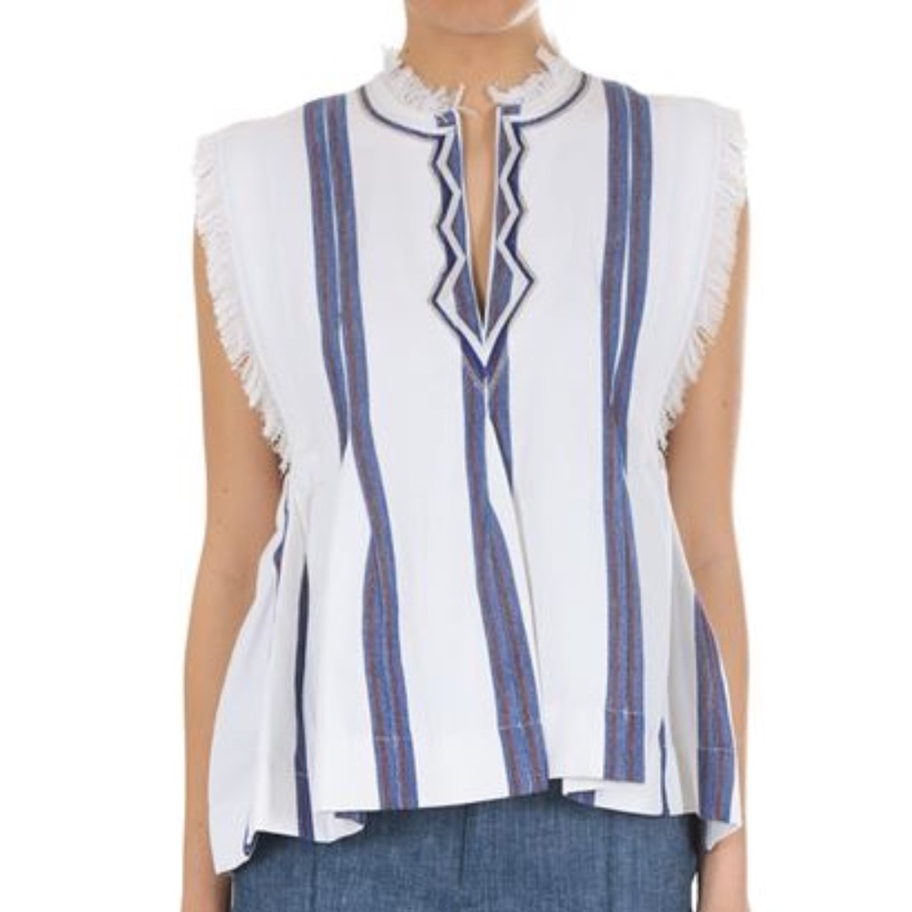 Isabel Marant Cotton Sleeveless Top Size XS